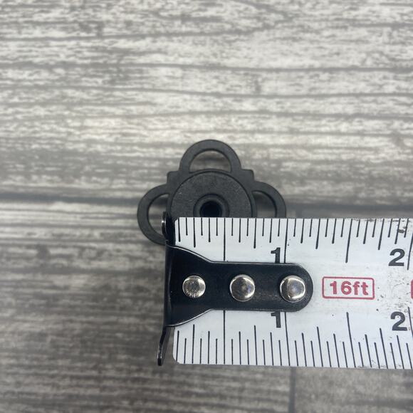 1-1/4” Quatrefoil Knob/soft Iron Bouton Lot Of 5 {HH} - Picture 4 of 10